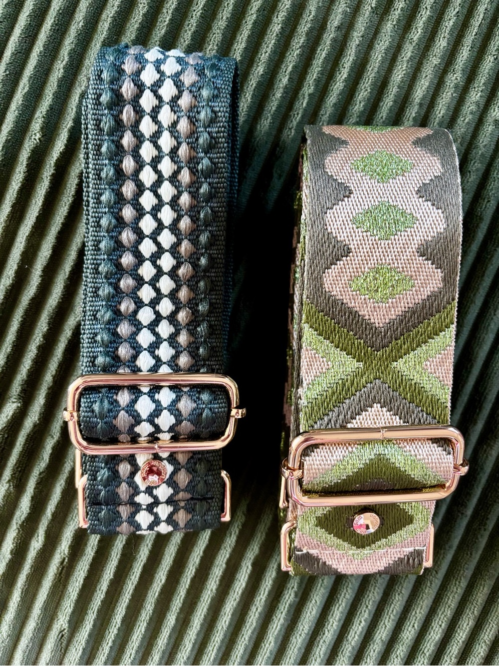 Pom Pom London Green Strap Duo